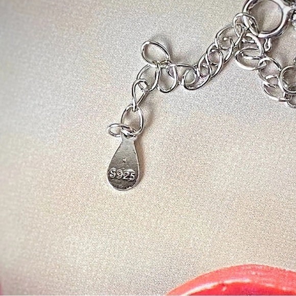 💎226💎 1 CT DIAMOND MOISSANITE 925 STERLING SILVER PENDANT NECKLACE - Picture 4 of 12